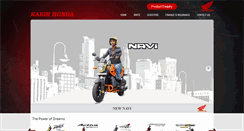 Desktop Screenshot of kabirhonda.com
